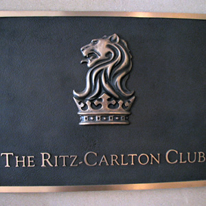 Arapahoe Sign Arts | Sign for Ritz Carlton